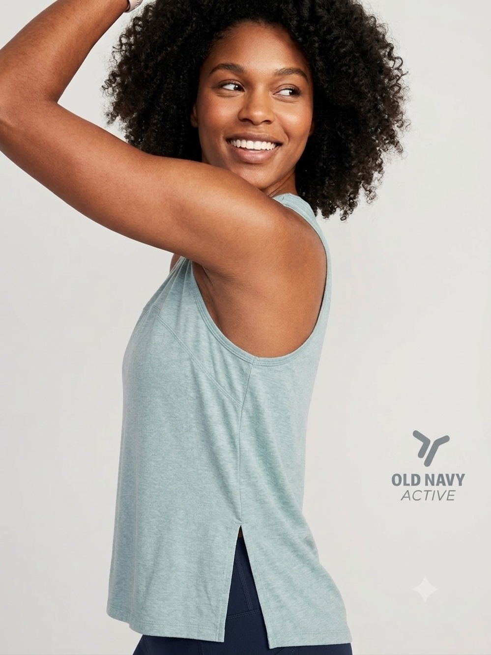 Old Navy Light Teal Active Tank Top